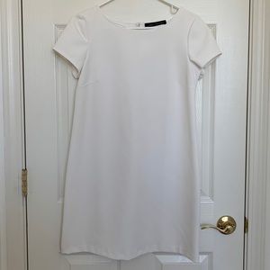 Zara White Shift Dress